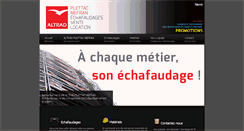 Desktop Screenshot of altradequipement.com